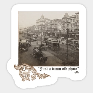 Vintage Old Photo Sticker